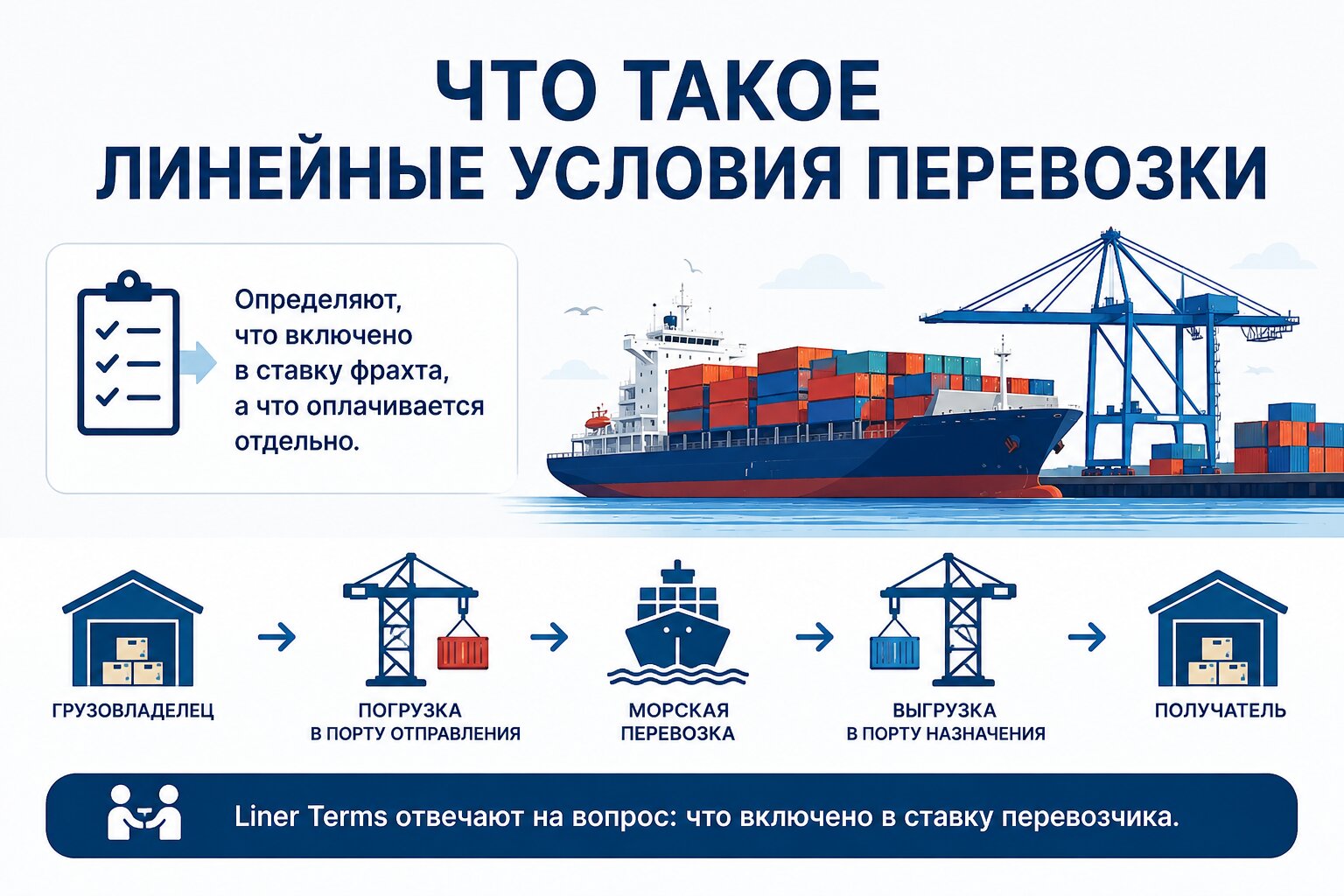 Инкотермс и линейные условия: ошибки в контрактах и двойная оплата