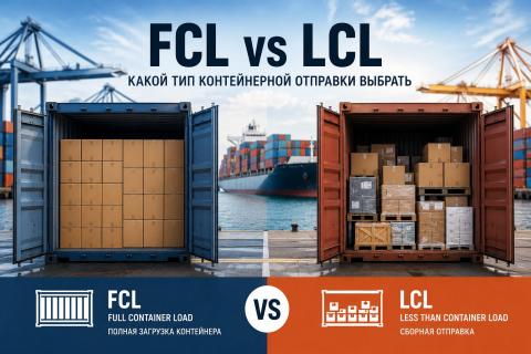 FCL и LCL: когда целый контейнер выгоднее сборной отправки Морские контейнерные перевозки: сравнение FCL и LCL для вашего груза