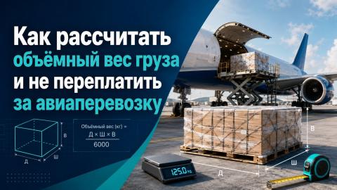 Почему за 25 кг платят как за 80 кг: расчёт объёмного веса груза