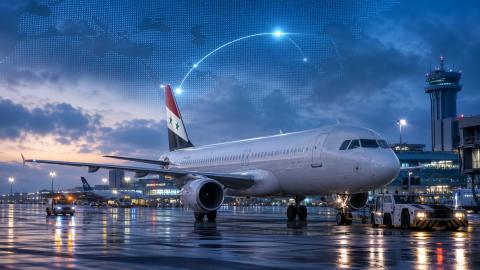 Возобновление прямых рейсов между Россией и Сирией Самолёт Syrian Air выполняет прямой рейс по маршруту Дамаск — Москва после возобновления авиасообщения