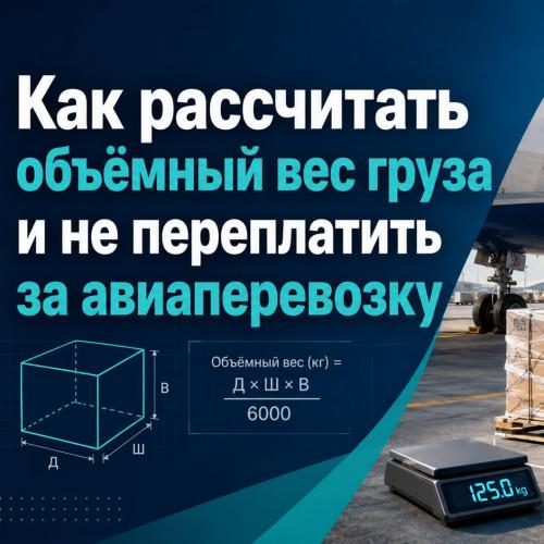 Почему за 25 кг платят как за 80 кг: расчёт объёмного веса груза