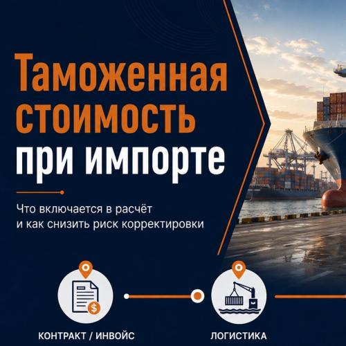 Таможенная стоимость при импорте: расчёт и корректировка Импортный груз в порту и документы для расчёта таможенной стоимости при ввозе товара