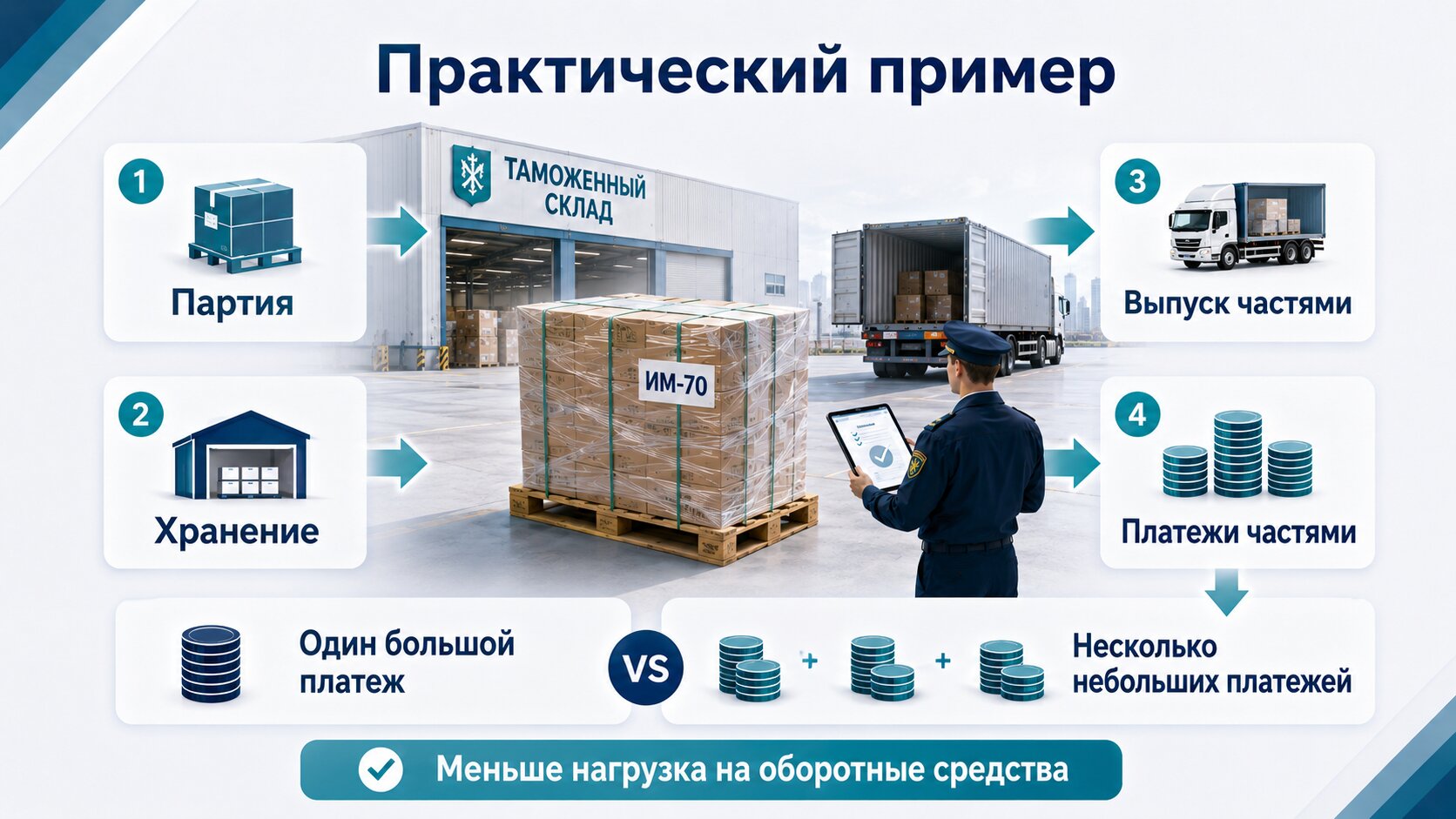 ИМ-70: что такое таможенный склад и кому он выгоден